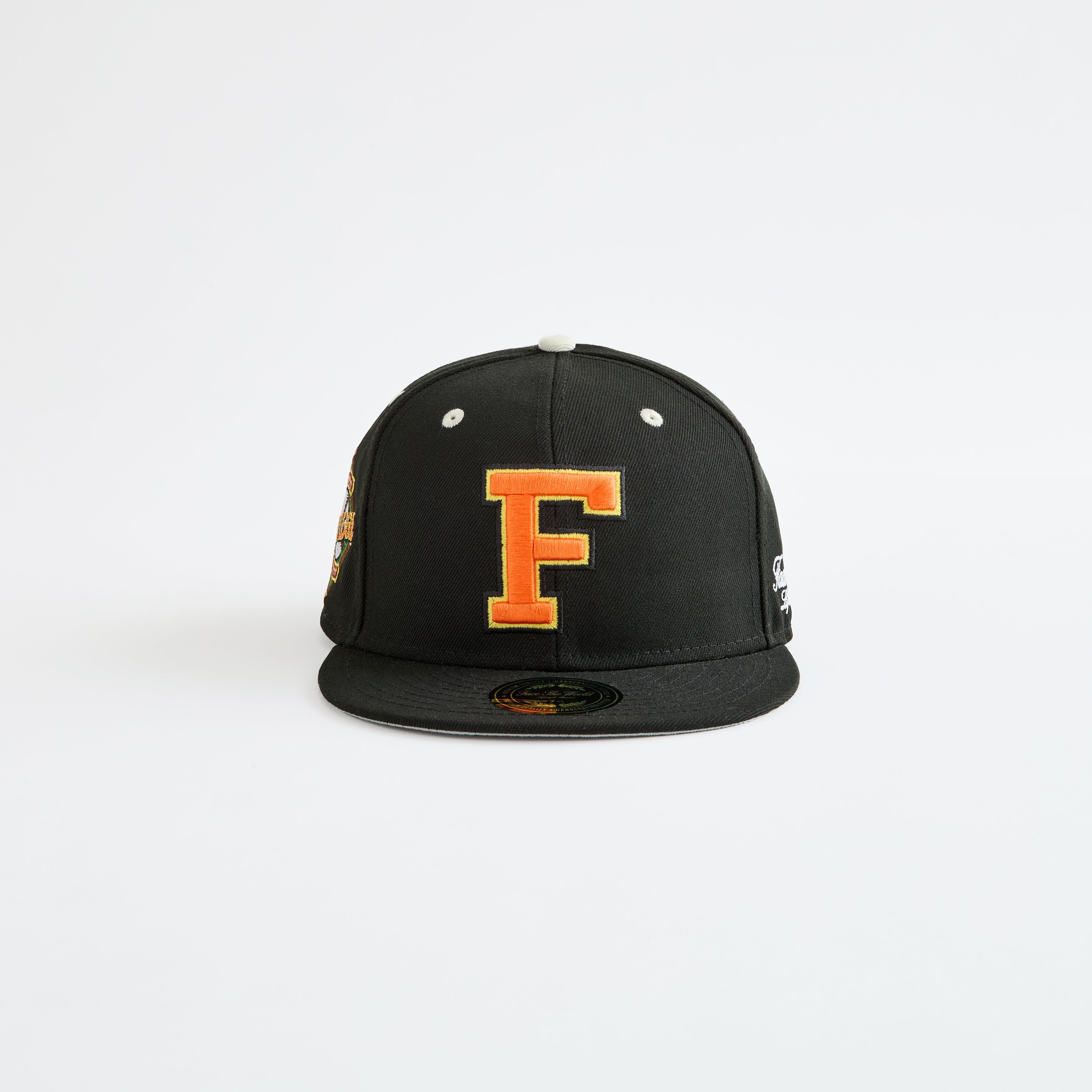 Face The World "World League" Fitted Cap-Black