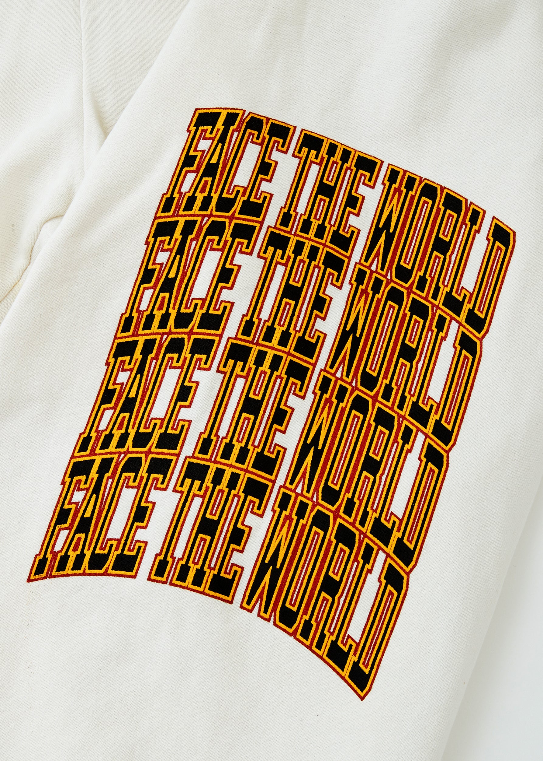 Face The World "Legacy" Sweatpant- Cream (PRE-ORDER)