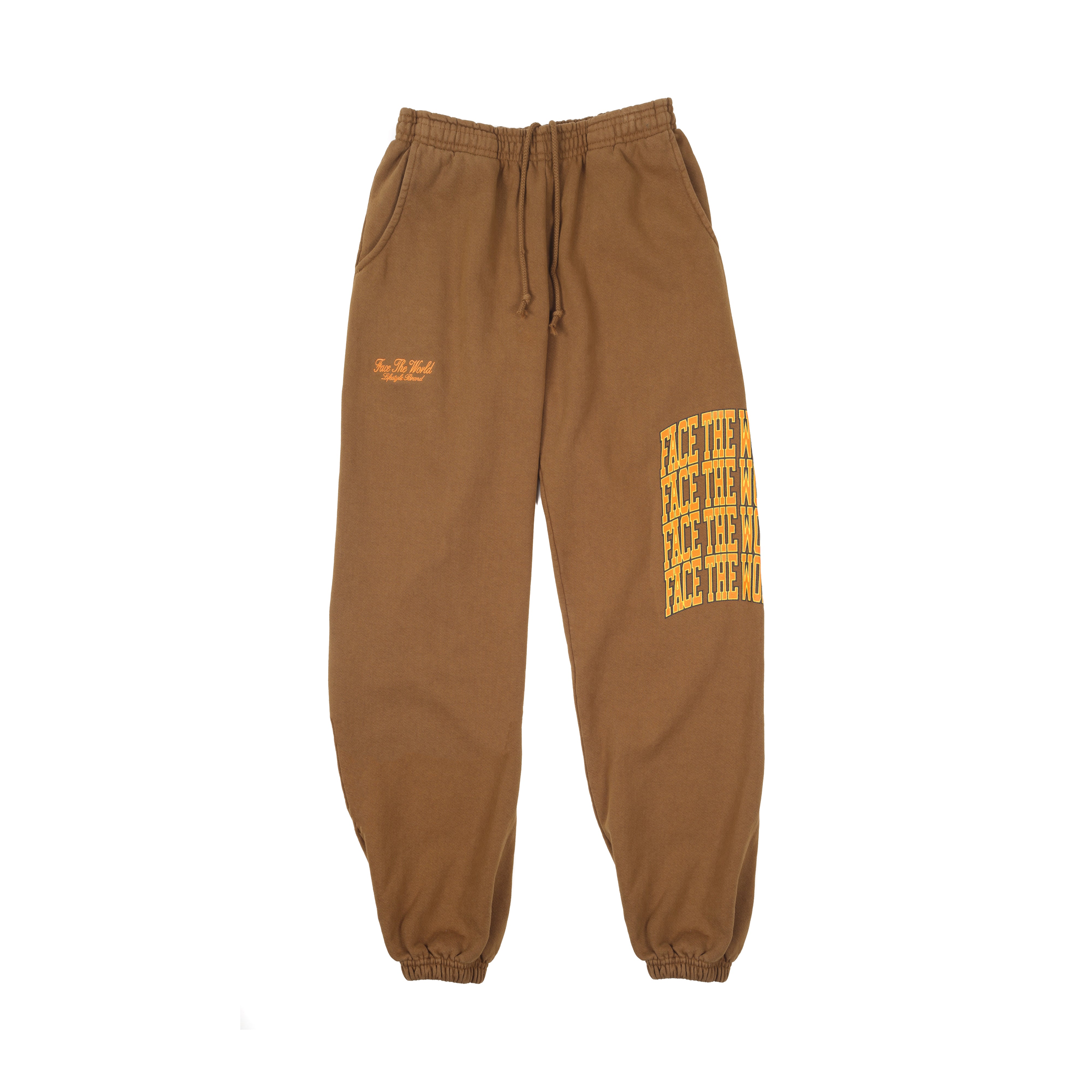 Face The World Vintage Sweats-Toffee