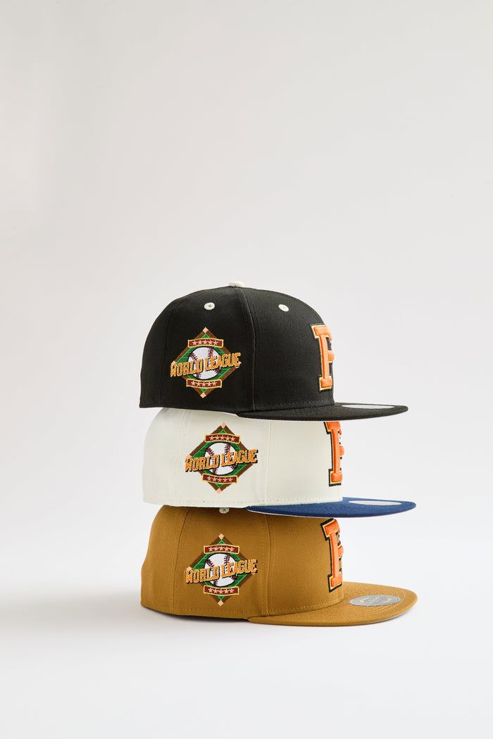 Face The World "World League" Fitted Caps