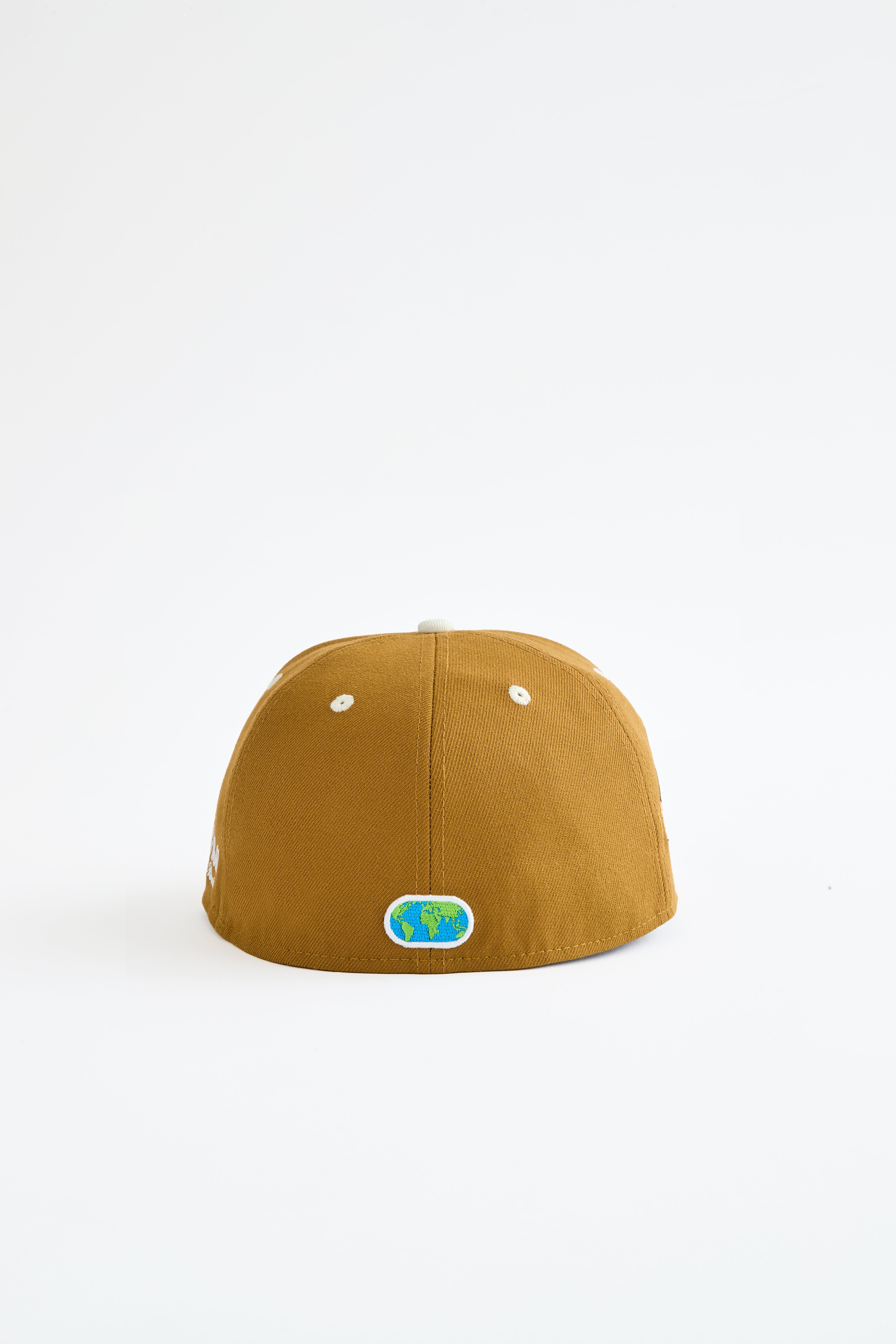 Face The World "World League" Fitted Cap-Gold