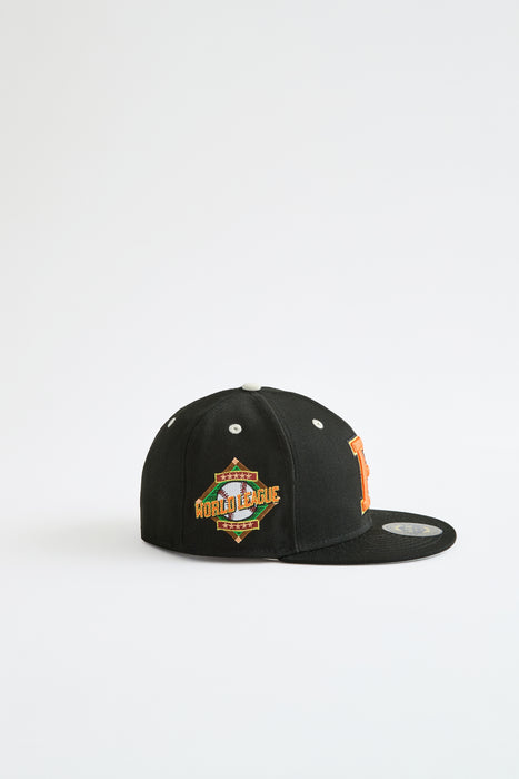 Face The World "World League" Fitted Cap-Black