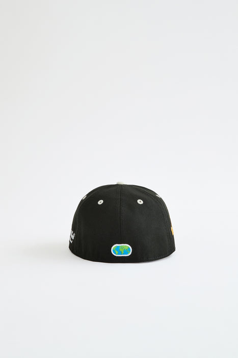 Face The World "World League" Fitted Cap-Black