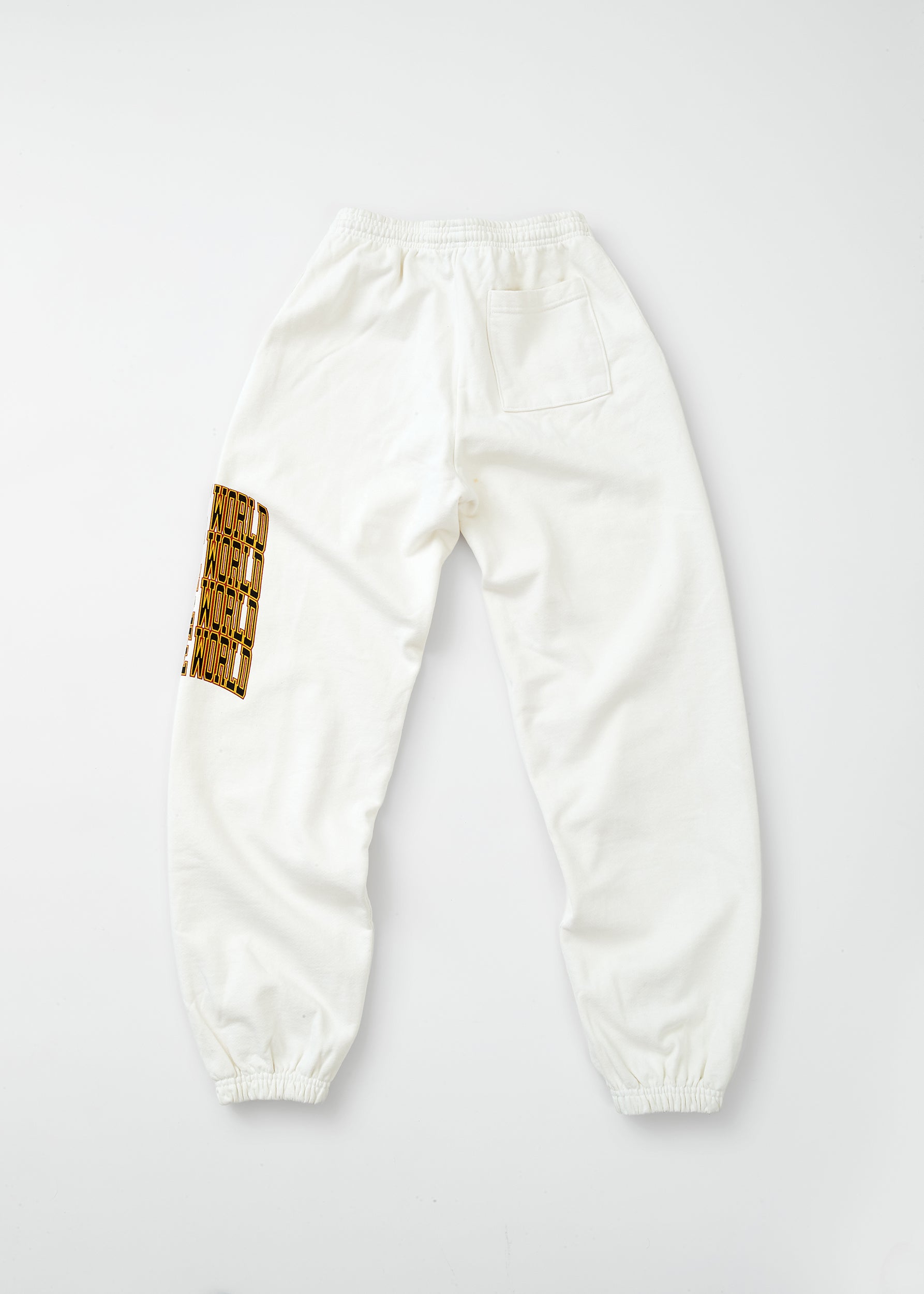 Face The World "Legacy" Sweatpant- Cream (PRE-ORDER)