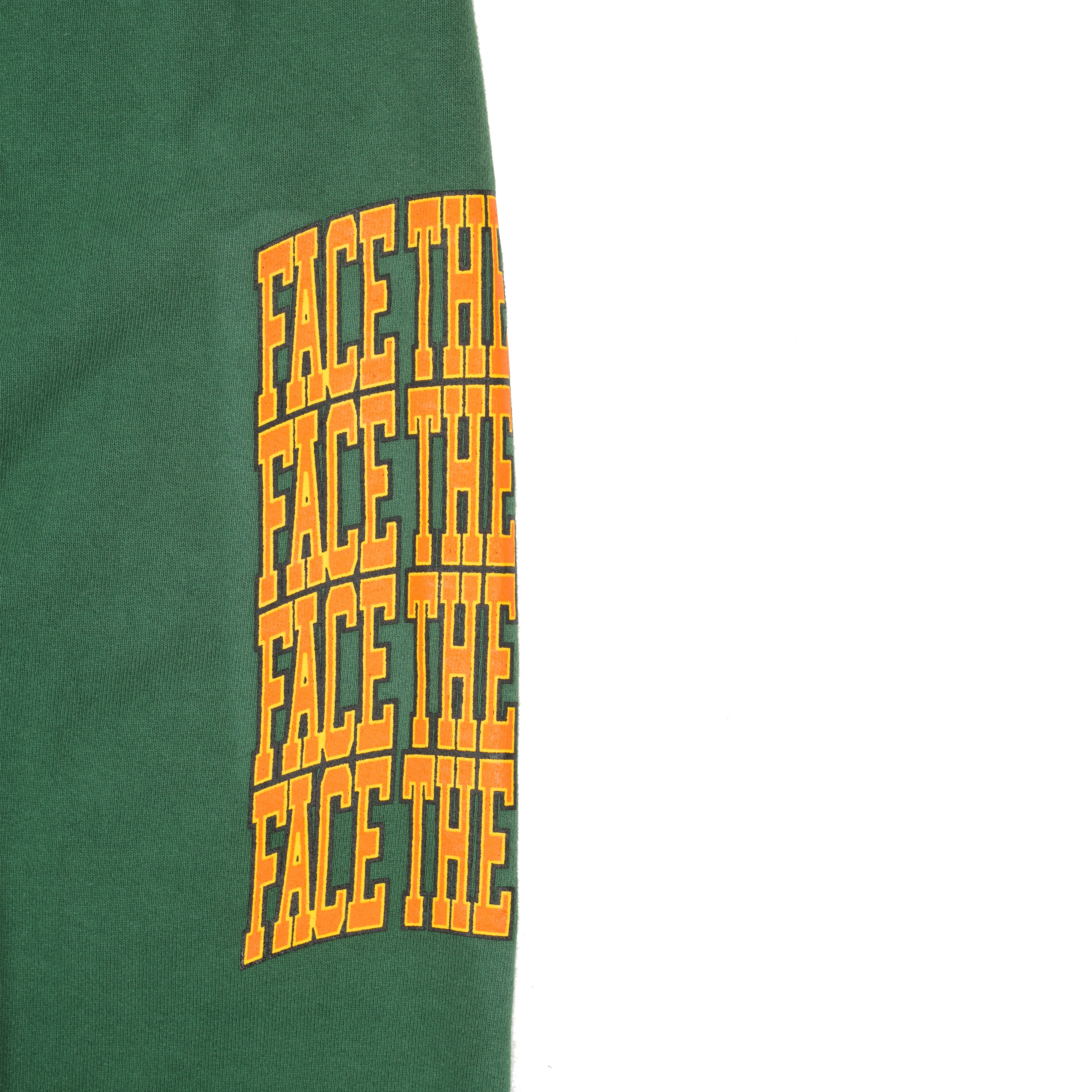 Face The World Vintage Sweats-Emerald