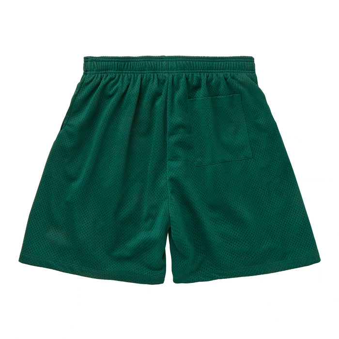 Face The World "Allstars" Mesh Shorts-Emerald