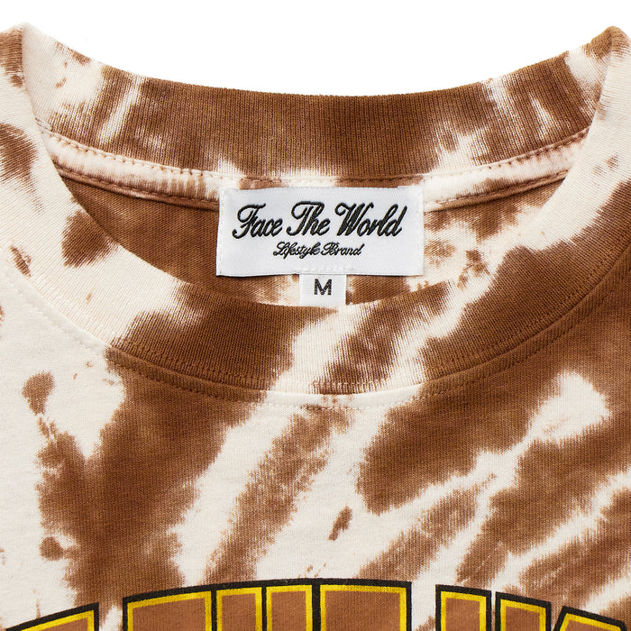 Face The World TD All Stars LS T-Shirt-Brown