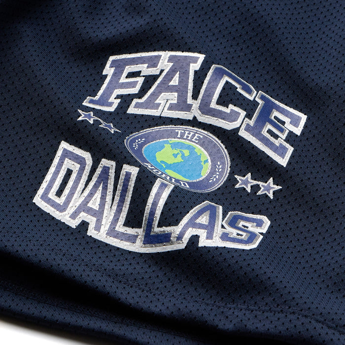 Face The World Classic "Dallas" Mesh Shorts